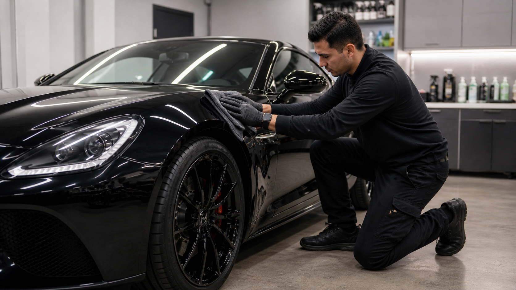 Premium car detailing result