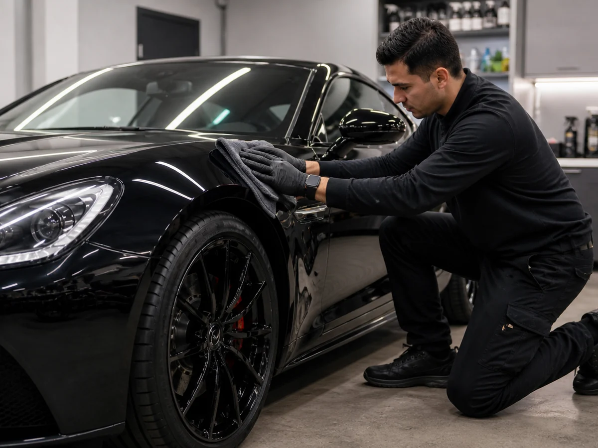 Dallas mobile car detailing result after premium interior and exterior service
